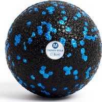 TRENDY SPORT Bola Faszienball schwarz/blau 8 cm von TRENDY SPORT
