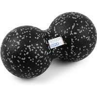 TRENDY SPORT Dupla Duo-Faszienball XL schwarz/grau 12 cm von TRENDY SPORT
