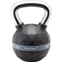 TRENDY SPORT Kettlebells Premium Chrom Black 24 KG von TRENDY SPORT