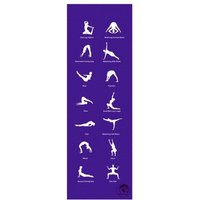 TRENDY SPORT Yogamat Home 180x60x0,5cm Lila von TRENDY SPORT