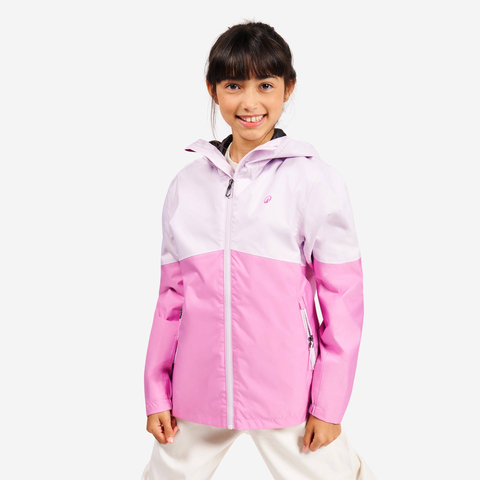 Gebraucht - Segeljacke Regenjacke Kinder wasserdicht 100 lila/rosa - SEHR GUT von TRIBORD