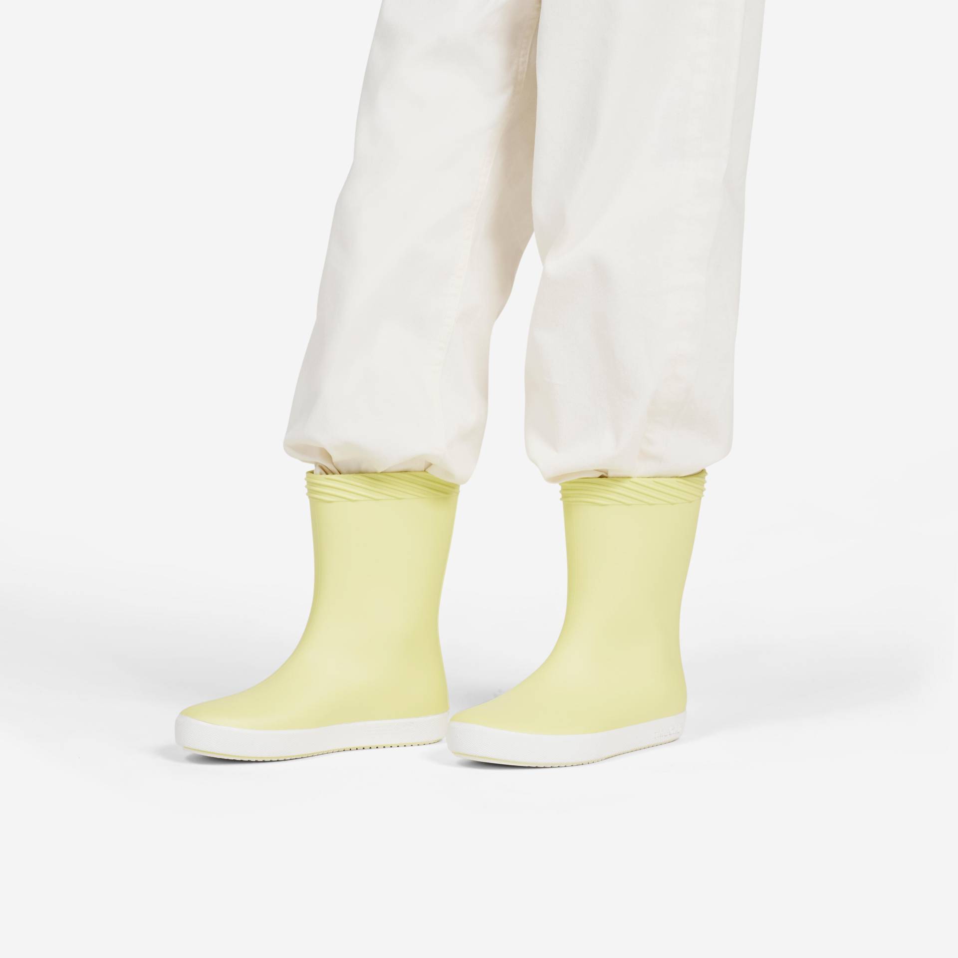 Gummistiefel Regenstiefel Kinder 100 gelb von TRIBORD