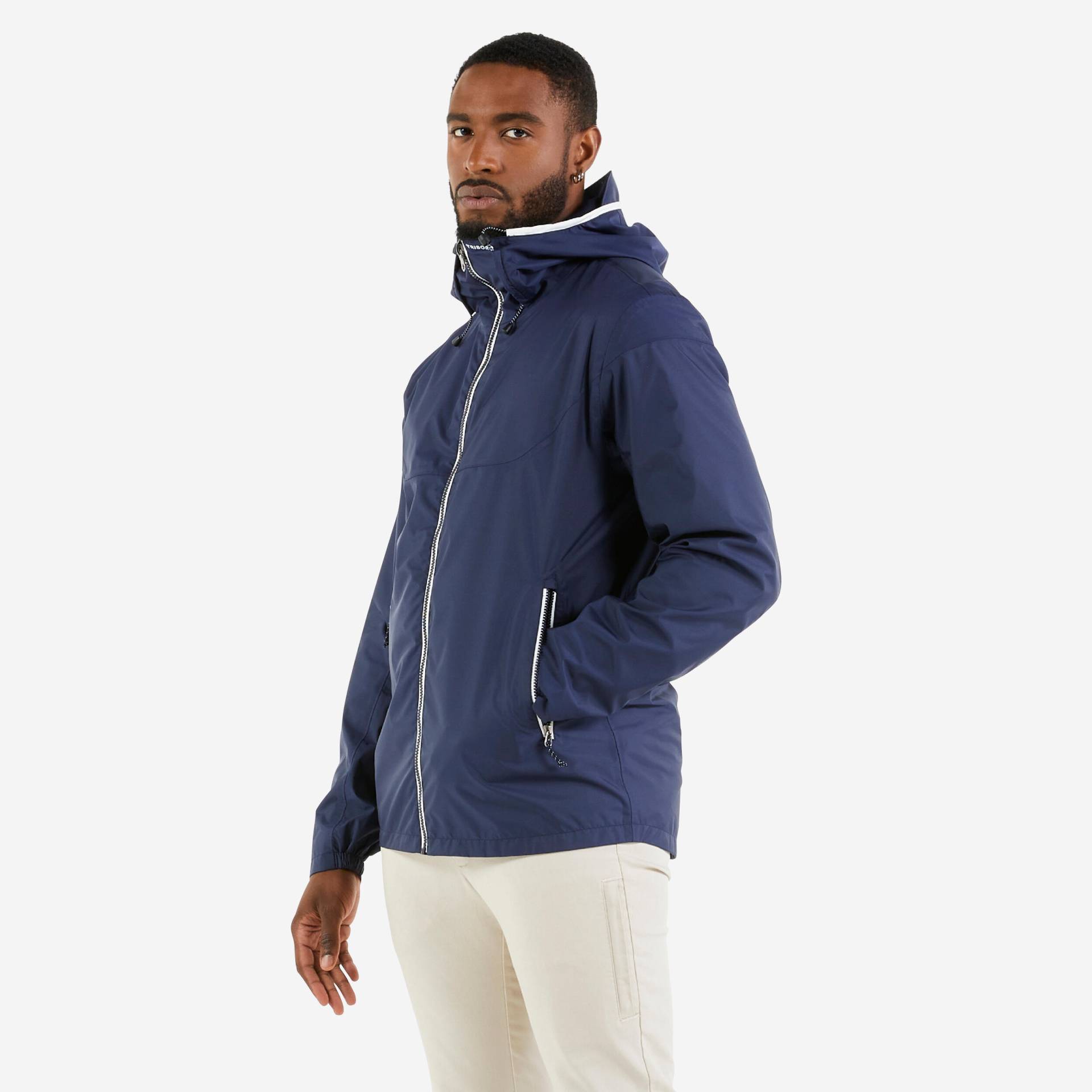 Segeljacke Herren wasserdicht winddicht - 100 marineblau von TRIBORD