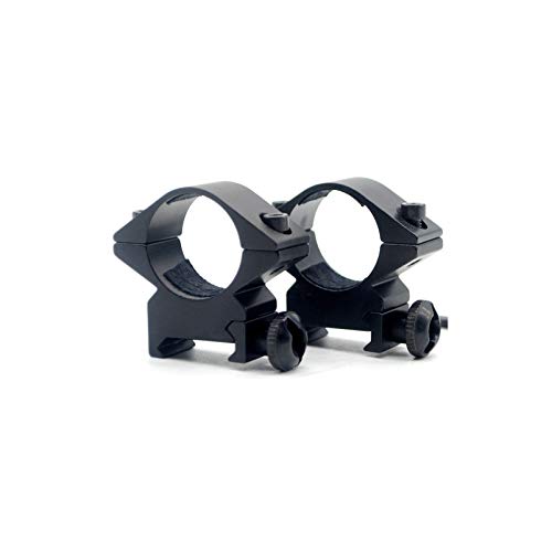 TRIROCK 2-Pack Low Profile Scope Rings for 25mm 1 inch Dia. riflescope Flashlight with Base Mount fits with 21mm Rail System von TRIROCK