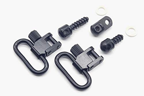 TRIROCK Hunting Accessories Auto, Single Shot Ruger 10/22 Carbines Sling Mounting Kit Ruger 115 1.0'' Rifle Sling Mount Adapter Studs & Swivels S-4612 von TRIROCK