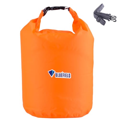 TRIWONDER Wasserdichter Packsack 10L / 20L / 40L, Leicht Dry Bag, wasserdichte Tasche für Boot, Schwimmen, Kajak, Wassersport, Treiben (Orange, 20L) von TRIWONDER