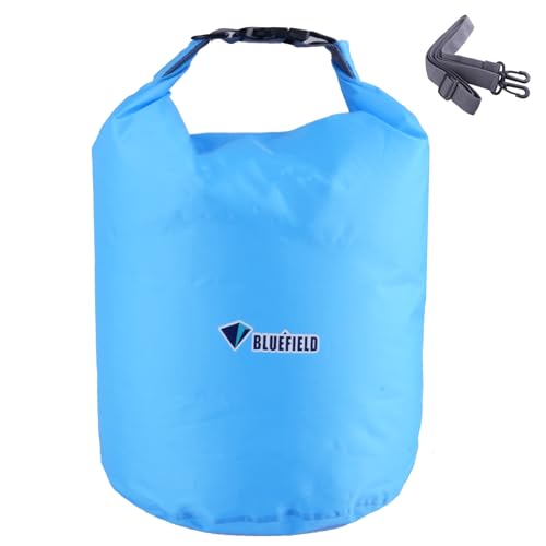 TRIWONDER Wasserdichter Packsack 10L / 20L / 40L, Leicht Dry Bag, wasserdichte Tasche für Boot, Schwimmen, Kajak, Wassersport, Treiben (Blau, 10L) von TRIWONDER