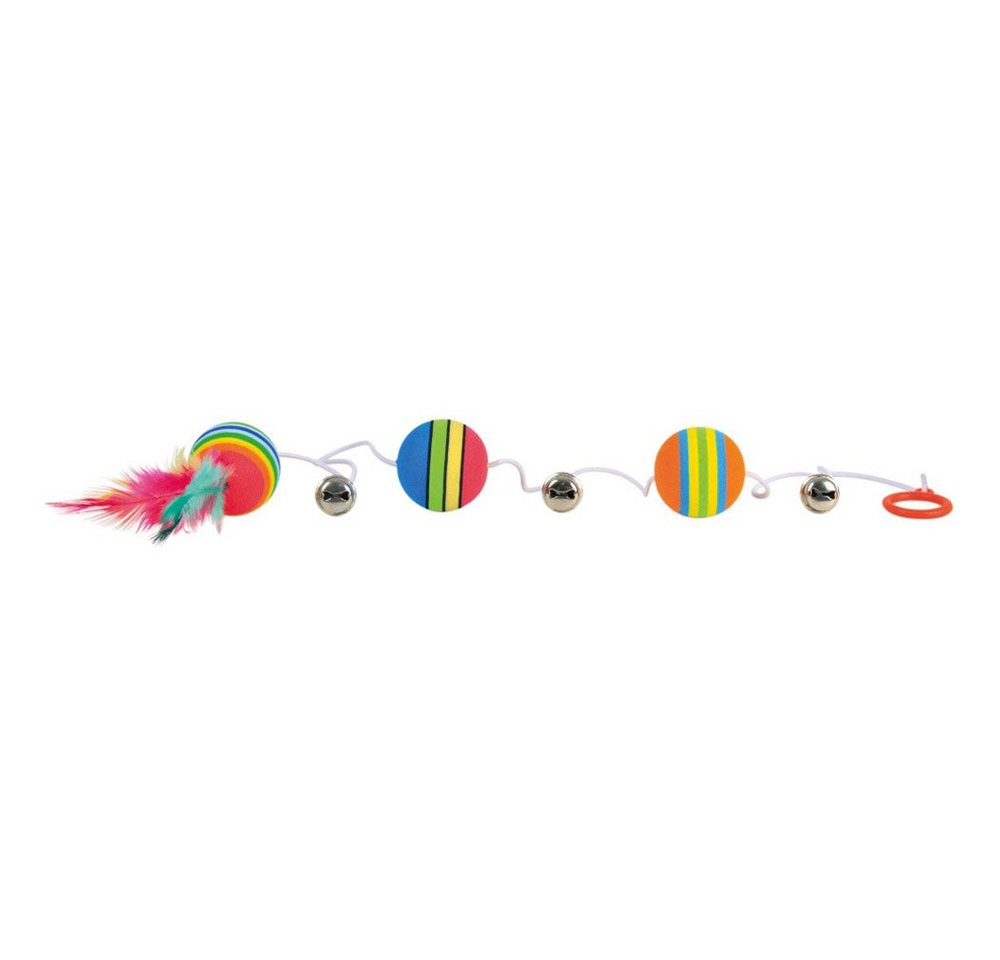 TRIXIE Tierball Rainbow-Bälle am Gummiband von TRIXIE