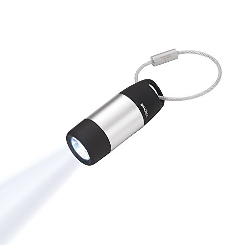 TROIKA Taschenlampe ECO CHARGE - TOR40/SI - Taschenlicht LED Lampe (weiß) - über USB wiederaufladbar - Metall/Kunststoff - das Original von TROIKA von TROIKA