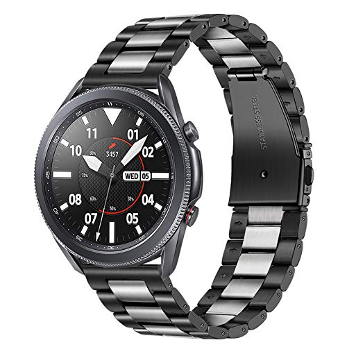 TRUMiRR Kompatibel mit Huawei Watch GT 3 Pro 46mm/GT Runner 46mm/GT 2 Pro/GT 2e Armband, 22mm Edelstahl Uhrenarmband Quick Release Ersatzband für Samsung Galaxy Watch 3 45mm/Watch 46mm/Gear S3 von TRUMiRR