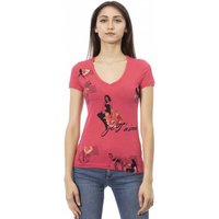 TRUSSARDI Action Damen T-Shirt Ciclamino 2BT05031 von TRUSSARDI Action