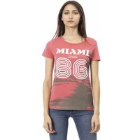 TRUSSARDI Action Damen T-Shirt Ciclamino 2BT11MI031 von TRUSSARDI Action