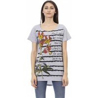 TRUSSARDI Action Damen T-Shirt Grau 2BT04A013 von TRUSSARDI Action