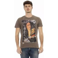 TRUSSARDI Action Herren T-Shirt Braun 2AT21002 von TRUSSARDI Action