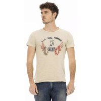 TRUSSARDI Action Herren T-Shirt Sand 2AT17D005 von TRUSSARDI Action