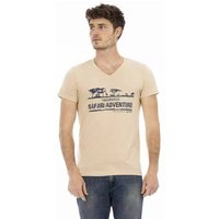 TRUSSARDI Action Herren Tanganjikasee T-Shirt Sand 2AT04V004 von TRUSSARDI Action
