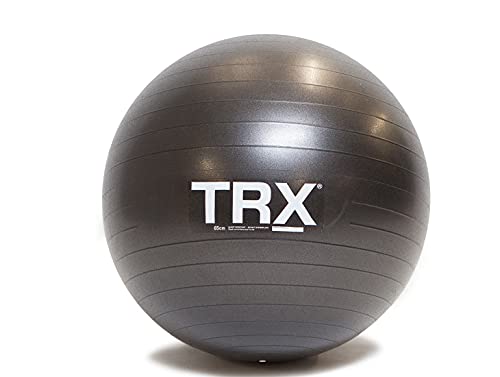 TRX Training Stabilitätsball, Handgefertigt aus robustem, rutschfestem Vinyl (55 cm Durchmesser) von TRX