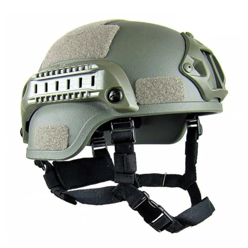TS TAC-SKY Fast NIJ IIIA High Cut Ballistic Helm 2. Generation MICH2000B UHMW-PE Ballistic IIIA Kugelsicherer Helm (Color : Green, Size : M) von TS TAC-SKY