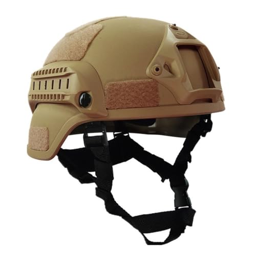 TS TAC-SKY Fast NIJ IIIA High Cut Ballistic Helm 2. Generation MICH2000B UHMW-PE Ballistic IIIA Kugelsicherer Helm (Color : Mud, Size : L) von TS TAC-SKY