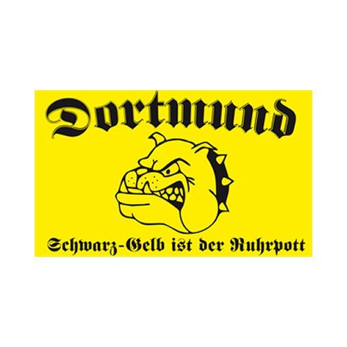 TS24direkt Dortmund - schwarz/gelb ist der Ruhrpott Fahne (F57) von TS24direkt
