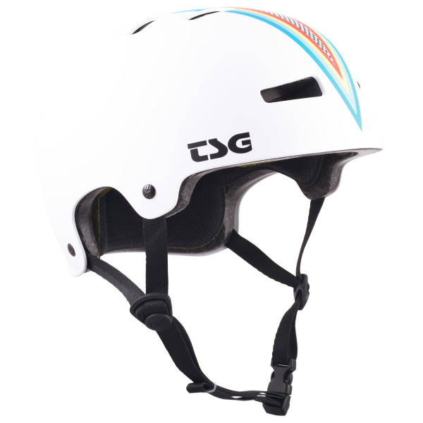 TSG - Evolution Graphic Design - Radhelm Gr S/M - 54-56cm weiß von TSG