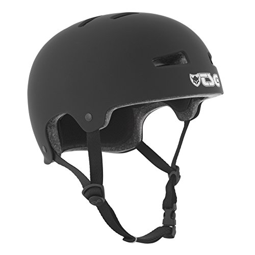 TSG Helm Evolution Solid Color, Schwarz (Flat-Black), L/XL, 75046 von TSG