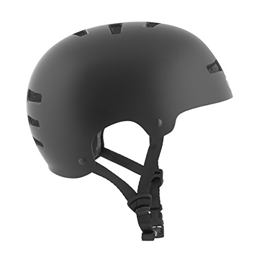 TSG Helm Evolution Solid Color, Schwarz (satin black), L/XL, 75046 von TSG