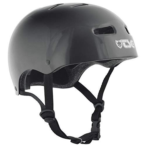 TSG Helm Skate BMX Colors Halbschalenhelm, Injected Black, L/XL von TSG