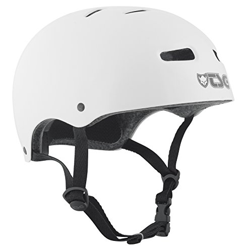 TSG Helm Skate BMX Colors Halbschalenhelm, Injected White, L/XL von TSG