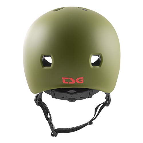 TSG Meta Solid Color Helm, Satin Olive, XXS/XS von TSG