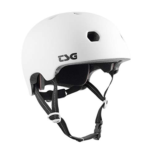 TSG Meta Solid Color Helm weiß von TSG