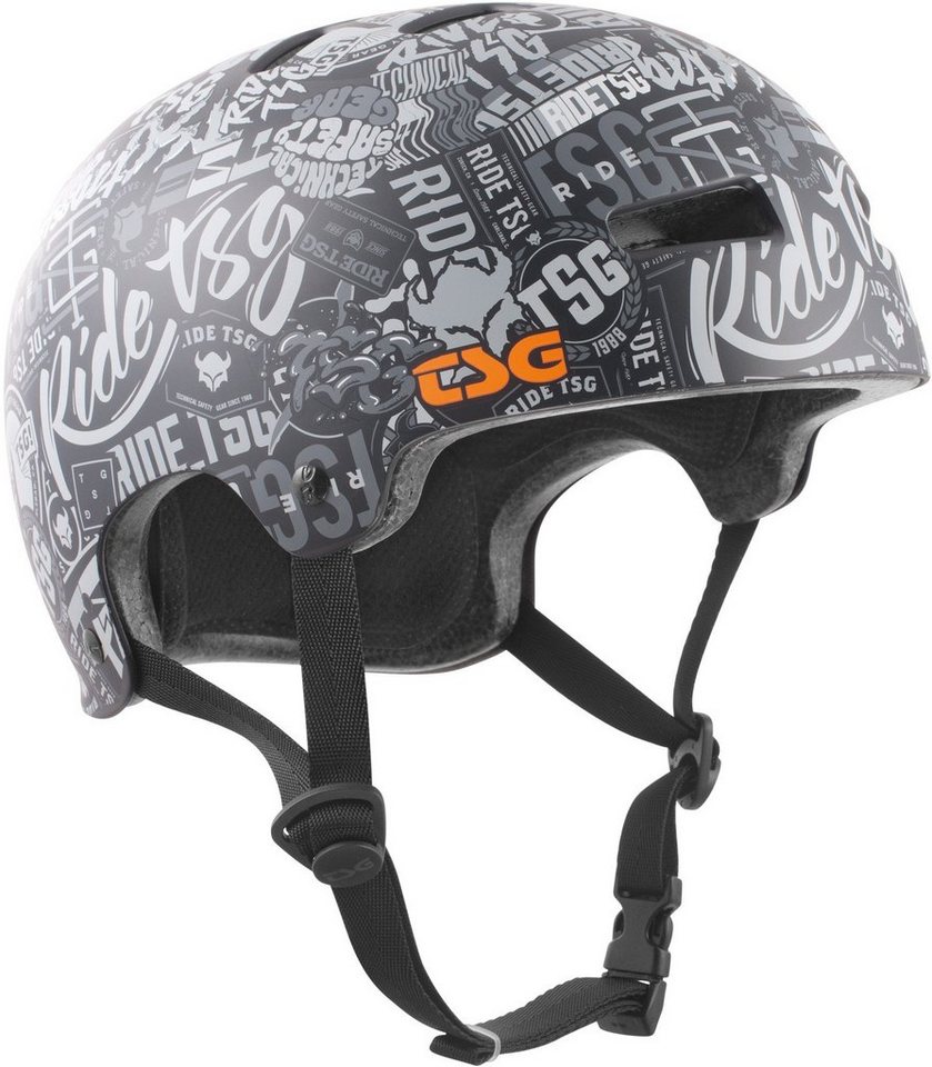 TSG Protektoren-Set TSG Evolution Helm Graphic Design stickerbomb L/XL (57-59cm) von TSG