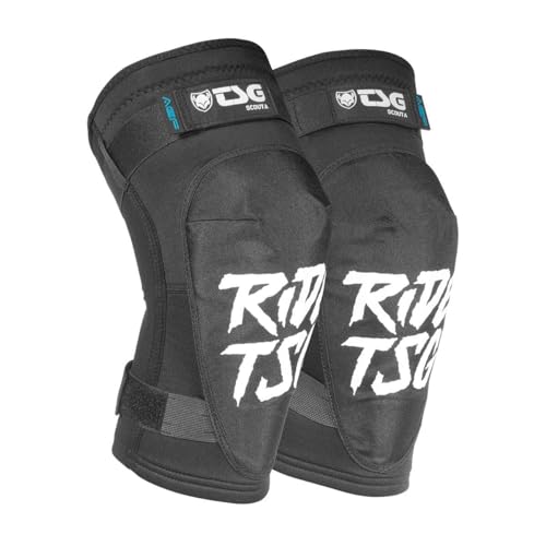 TSG Scout A Kneeguard, Ripped Black, L von TSG