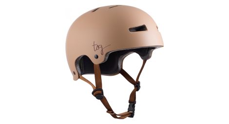 damen bol helm tsg evolution solid color satin desert beige von TSG