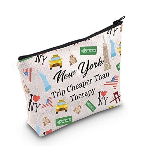 New York Trip Geschenk Mädchen Wochenendausflug Geschenk New York Reise Reise Kulturbeutel für Frauen Reise Reiseliebhaber Geschenk, Ny Reise, Kosmetiktaschen von TSOTMO