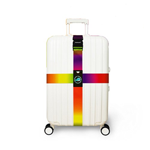 TTD Travel Gepäckriemen, Cross Design Koffer Verpackung Gürtel-TypC von TTD
