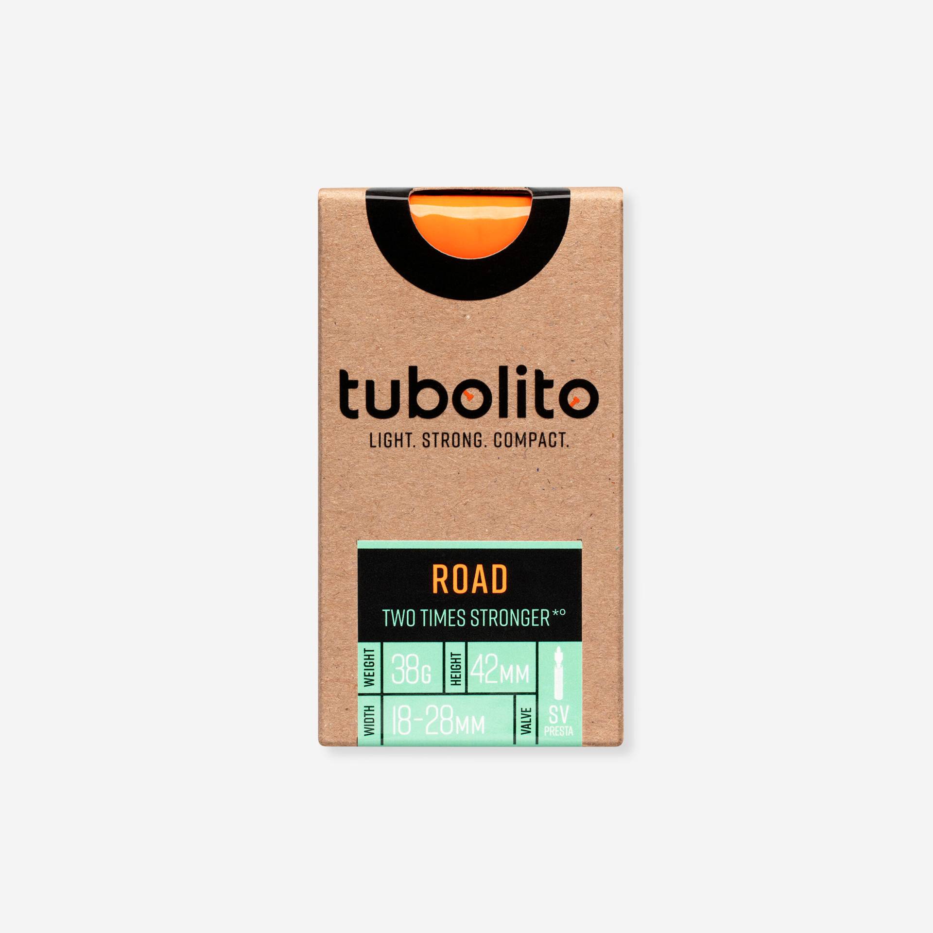 Fahrradschlauch Tubolito Road 700C Rennrad Ultraleicht 42 mm Presta von TUBOLITO