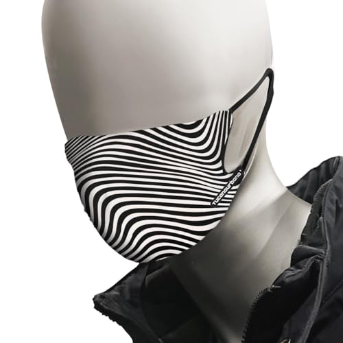 Tucano Urbano Unisex-Adult Mask Rina (2X) - Zebra Clothes, Not Mentioned von TUCANO URBANO