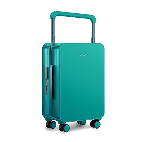 TUPLUS Koffer Trolley ABS Rollkoffer mit 4 Rollen Reisekoffer Handgepäck Hartschalenkoffer mit TSA Schloss, Saldo Serie, 55.5 x 36.6 x 21 cm/ 33L von TUPLUS