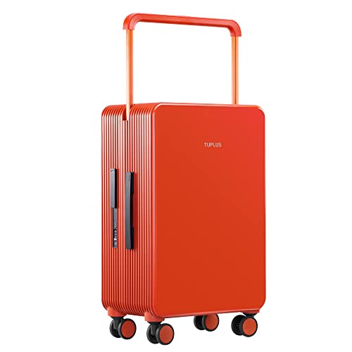 TUPLUS Koffer Trolley ABS Rollkoffer mit 4 Rollen Reisekoffer Handgepäck Hartschalenkoffer mit TSA Schloss, Saldo Serie, 55.5 x 36.6 x 21 cm/ 33L von TUPLUS