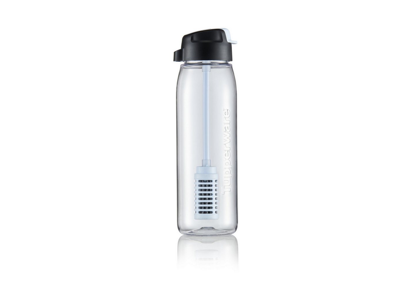 TUPPERWARE Trinkflasche Tupperware Pure&Go Wasserfilter-Flasche 750ml von TUPPERWARE