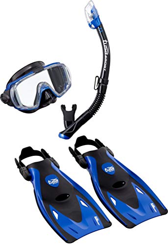 Tusa Sport Visio Tri-EX Adult Travel Set (Blau, M (36-42)) von TUSA