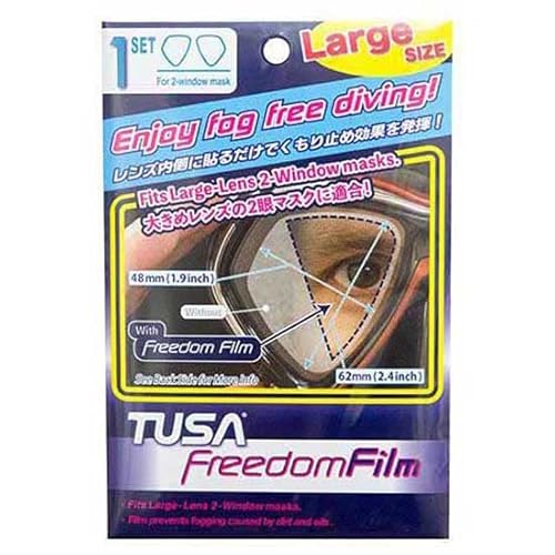TUSA TA0803 Anti-Fog Film - Twin Lens (Large) TA0803 Anti-Fog Film - Twin Lens (Large) von TUSA