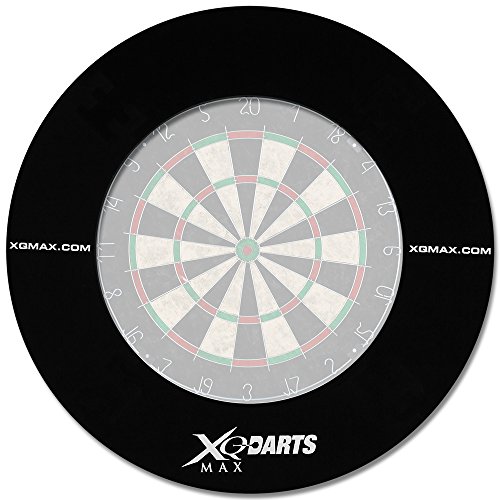 TW24 Surround Ring für Dartboards mit Farbauswahl - Dartscheiben Umrandung - Dart Auffangring (Schwarz) von TW24