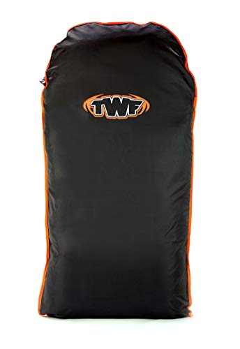 TWF 1040-ONE-00 Bodyboard Tasche, Schwarz, Einheitsgröße von TWF