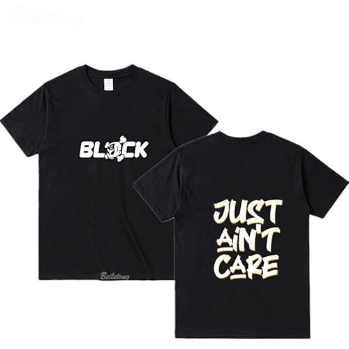 Ken Block 43 Tshirt Männer Print T Shirt Casual übergroße Kurzarm Tshirts Tops Streetwear(S-4XL) (Black,XL) von TYI