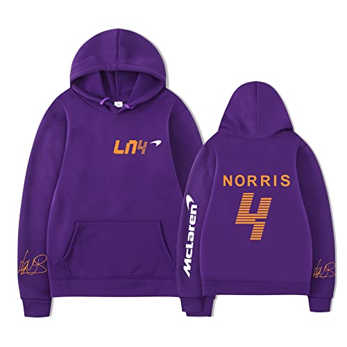TYI Unisex Lando-Norris Hoodie Sweatshirt Harajuku Cartoon Hip Hop Mode Kleidung F1 Racing Fans Männer/Frauen Hoodie (S-3XL) (11,M) von TYI
