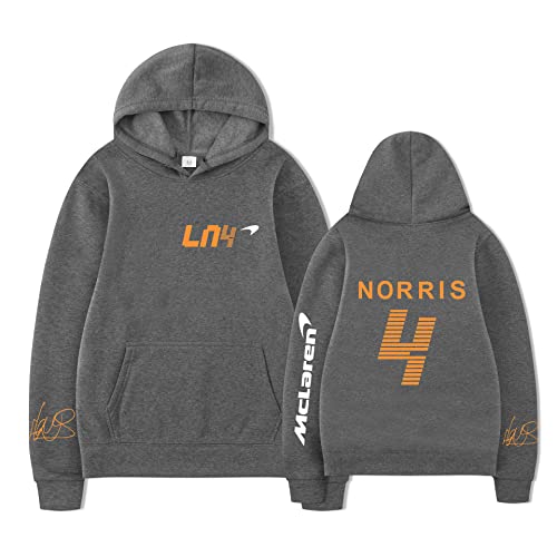 TYI Unisex Lando-Norris Hoodie Sweatshirt Harajuku Cartoon Hip Hop Mode Kleidung F1 Racing Fans Männer/Frauen Hoodie (S-3XL) (6,L) von TYI