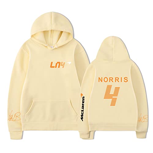 TYI Unisex Lando-Norris Hoodie Sweatshirt Harajuku Cartoon Hip Hop Mode Kleidung F1 Racing Fans Männer/Frauen Hoodie (S-3XL) (9,L) von TYI