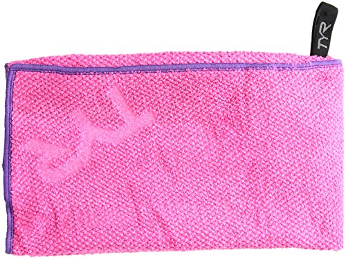 TYR Adulte Unisexe MEDIUM Hyper-Dry Sport Towel Serviette Microfibre (41cm x 79cm), PINK von TYR